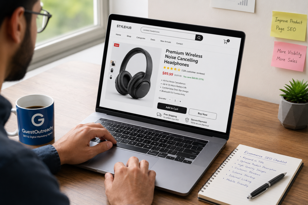 seo friendly product title best practices shown on ecommerce product page